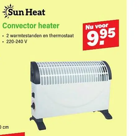 Promotie: Convector heater
