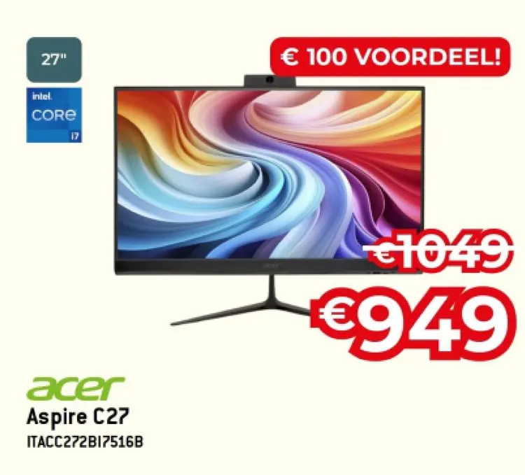Promotie: Aspire C27