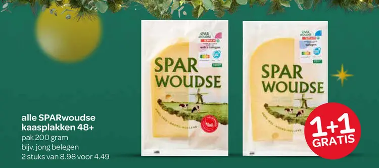 Aanbieding: SPARwoudse kaasplakken 48+
