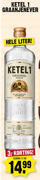 Aanbieding: Ketel 1 graanjenever