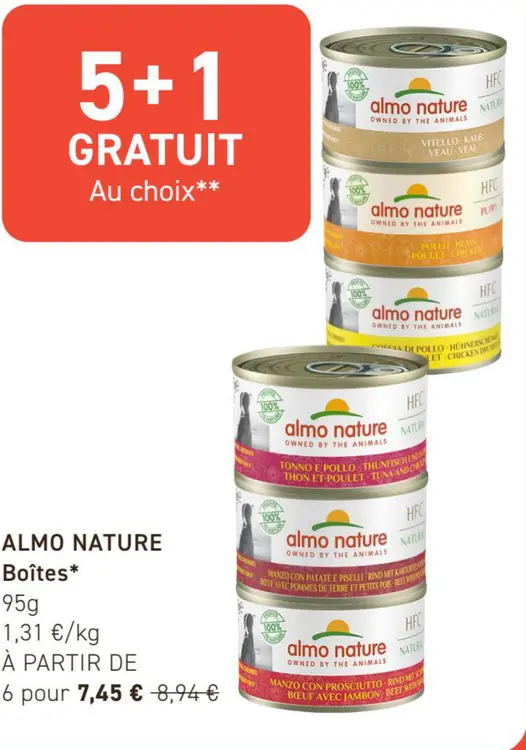 Offre: Boîtes