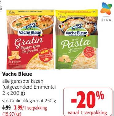 Promotie: Alle geraspte kazen