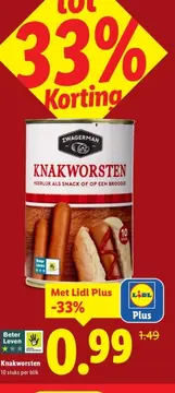 Aanbieding: Knakworsten