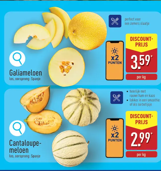 Promotie: Galiameloen