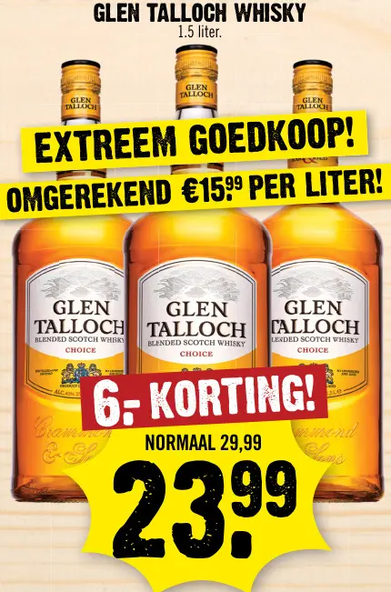 Aanbieding: Whisky