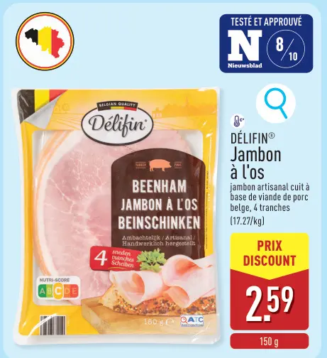 Offre: Jambon à l'os