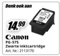 Promotie: Zwarte inktcartridge