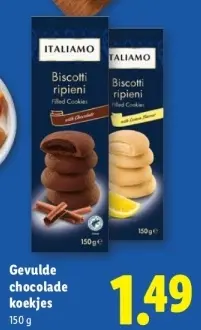 Aanbieding: Gevulde chocolade koekjes
