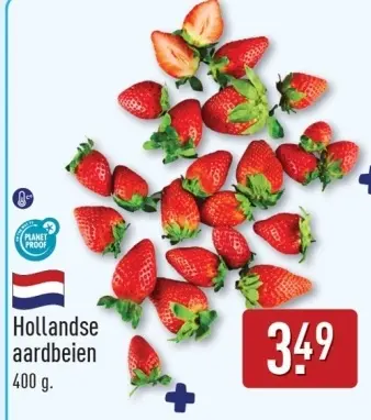 Aanbieding: Hollandse aardbeien