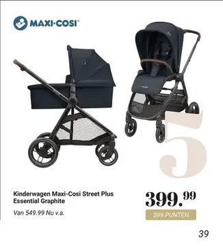 Aanbieding: Kinderwagen Maxi-Cosi Street Plus Essential G