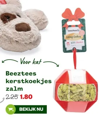 Aanbieding: kerstkoekjes zalm