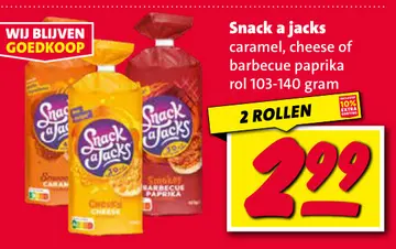 Aanbieding: Snack a jacks
