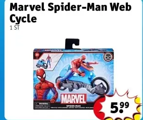 Aanbieding: Marvel Spider-Man Web Cycle