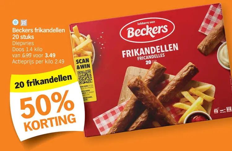 Promotie: frikandellen
