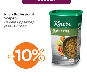 Aanbieding: Knorr Professional Soepen Heldere Kippensoep