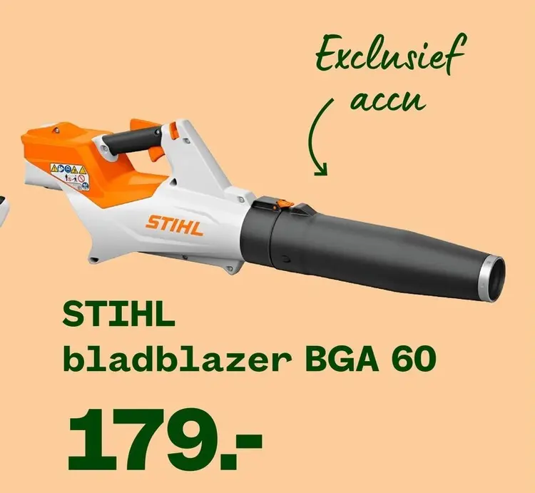 Aanbieding: STIHL bladblazer BGA 60