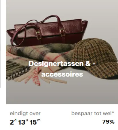 Aanbieding: Designertassen & accessoires