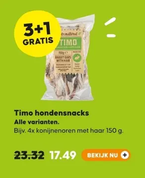 Aanbieding: Timo hondensnacks