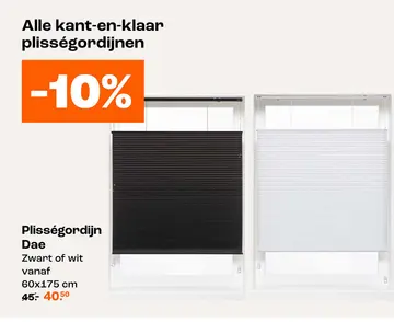 Aanbieding: Plisségordijn Dae
