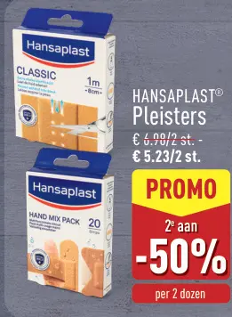 Aanbieding: HANSAPLAST Pleisters