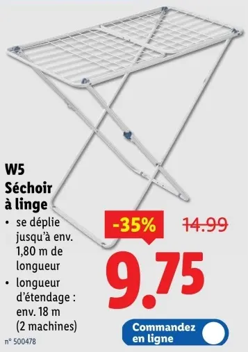 Offre: Séchoir à linge