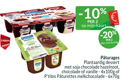 Promotie: Plantaardig dessert met soja chocolade hazeln