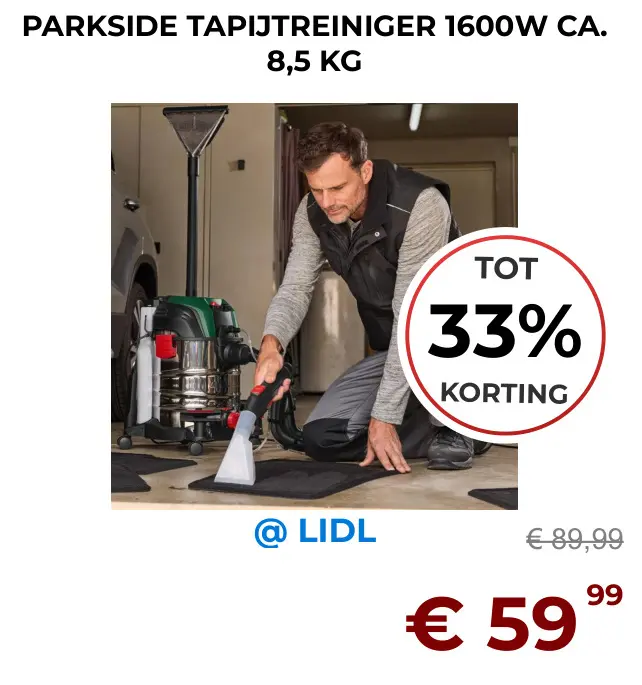 Aanbieding: Tapijtreiniger