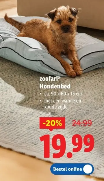 Aanbieding: Hondenbed