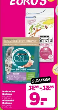 Aanbieding: Purina One Brokken of Beneful Brokken