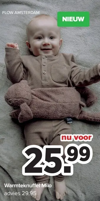 Aanbieding: Warmteknuffel Milo
