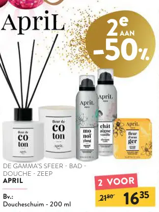 Promotie: Doucheschuim