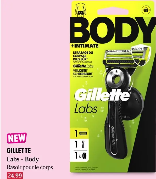 Offre: Labs - Body Rasoir pour le corps