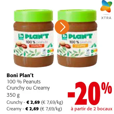 Offre: Boni Plan't