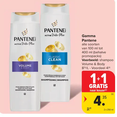 Aanbieding: Pantene shampoo