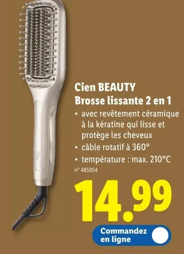 Offre: Brosse lissante 2 en 1