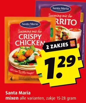 Aanbieding: Santa Maria mixen