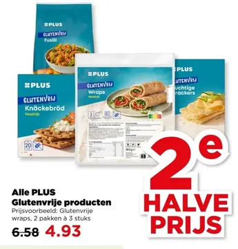 Aanbieding: Alle PLUS Glutenvrije producten