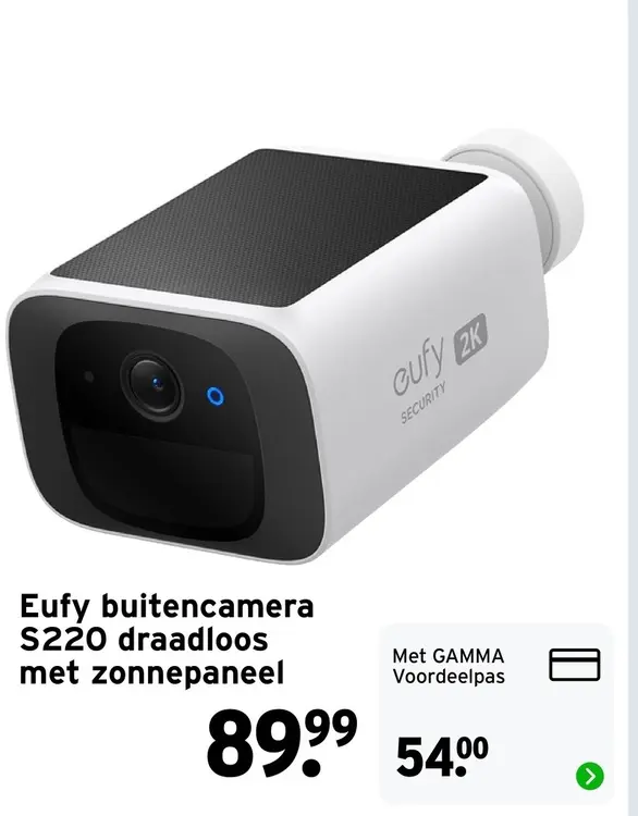 Aanbieding: Buitencamera S220 draadloos