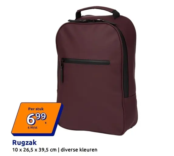 Promotie: Rugzak