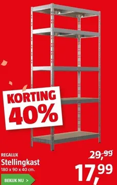 Aanbieding: Stellingkast
