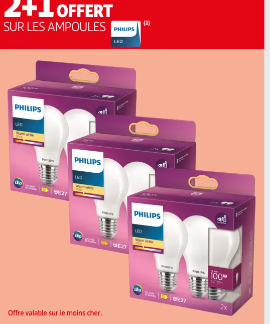 Offre: Ampoules LED