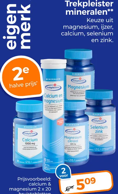 Aanbieding: Trekpleister mineralen