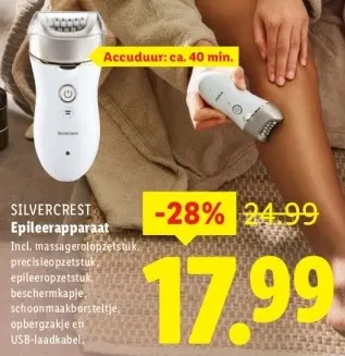 Aanbieding: Epileerapparaat