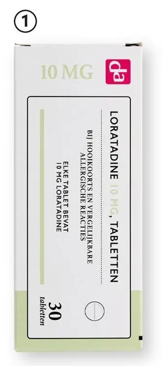 Aanbieding: Loratadine 10 mg 30 tabletten