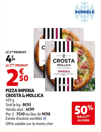 Promotie: Pizza IMPERIA crosta & mollica
