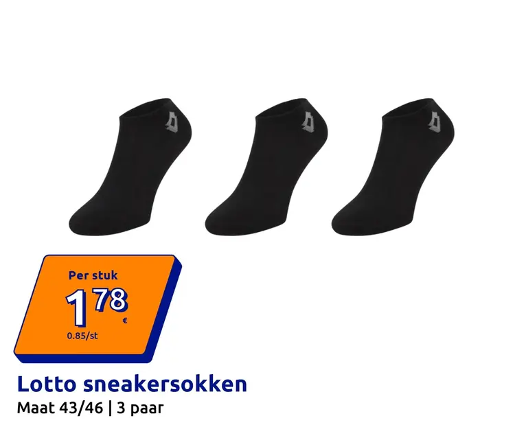 Aanbieding: Sneakersokken