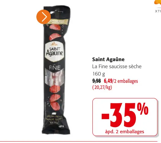 Offre: La Fine saucisse sèche