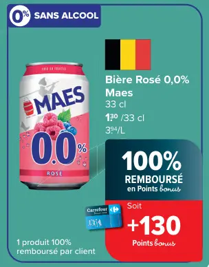 Offre: Bière Rosé