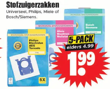 Aanbieding: Stofzuigerzakken