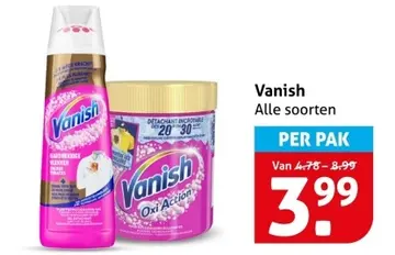 Aanbieding: Vanish
